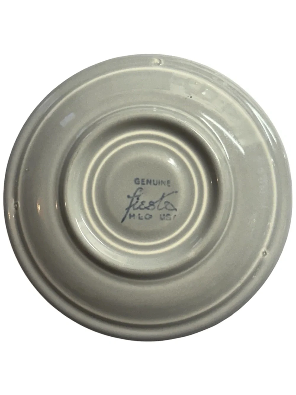 VTG Fiesta Gray Appetizer Plate